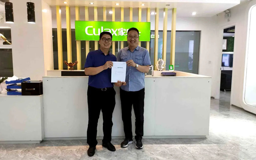 石家庄张总与家乐事净水器成功签约，携手共创净水新辉煌